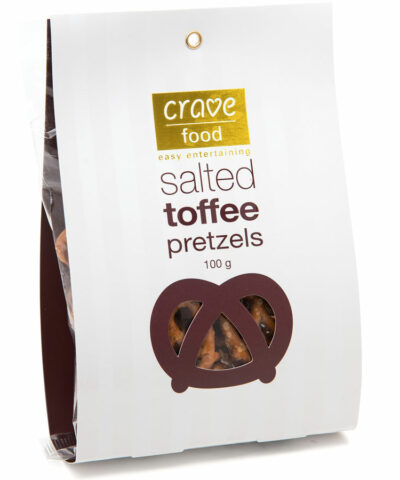 Salted Toffee Pretzels