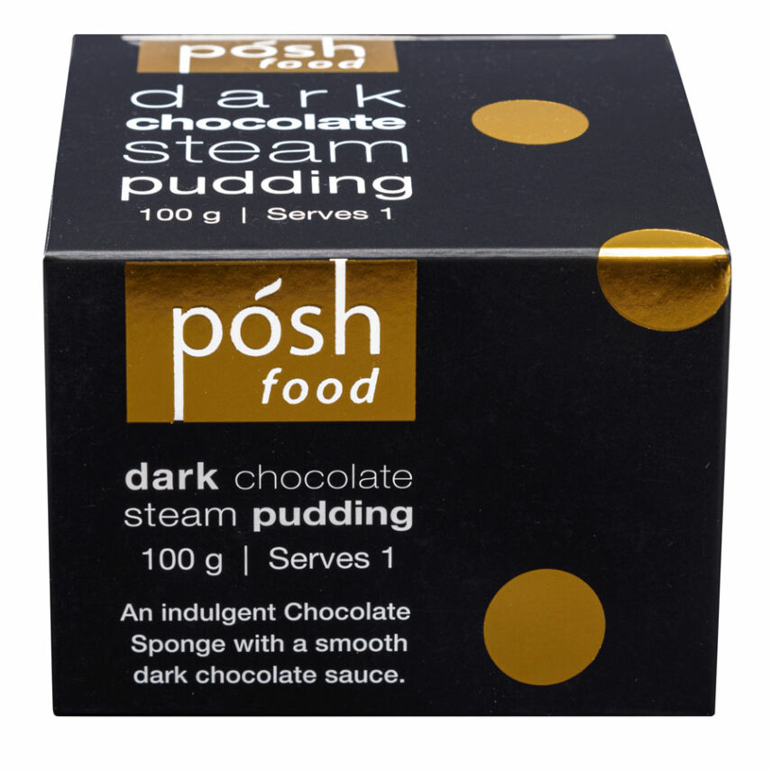 Dark Chocolate Steam Puddings