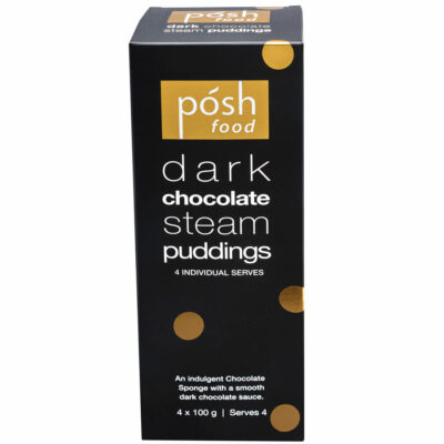 Dark Chocolate Steam Puddings 4 pack