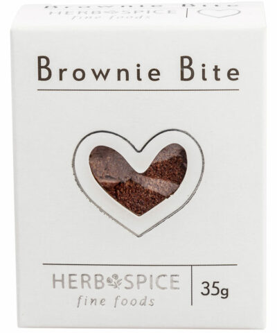 Silver Heart Brownie Bites