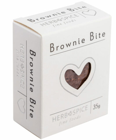 Silver Heart Brownie Bites