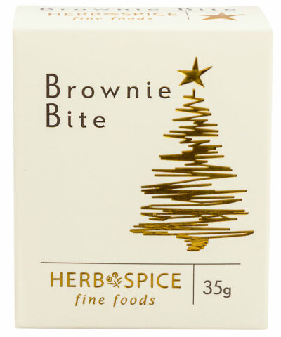 Gold Tree Xmas Brownie Bites
