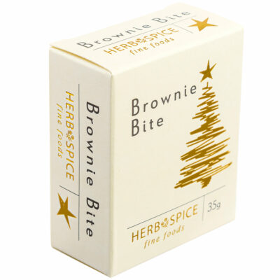 Gold Tree Xmas Brownie Bites