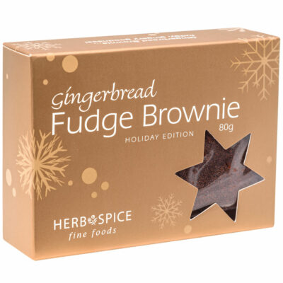 Gingerbread Fudge Brownie